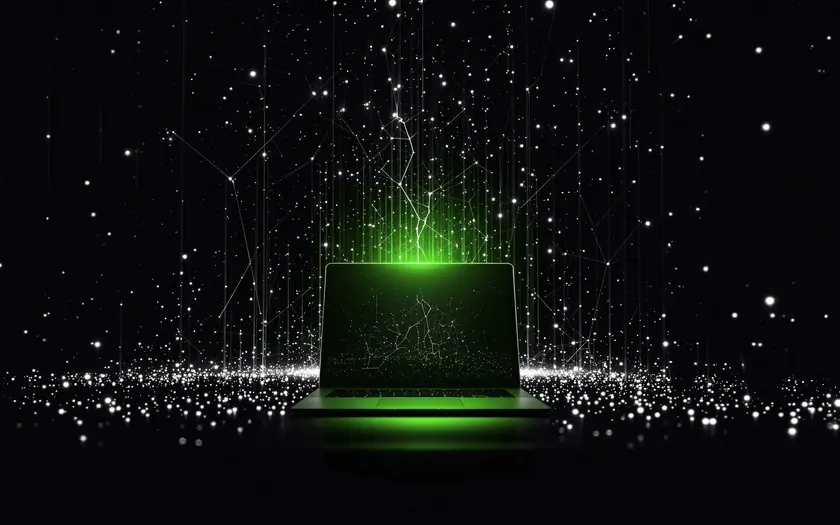 Qué es GEO: red de conexiones de luz que une una búsqueda con las respuestas de los motores de inteligencia artificial