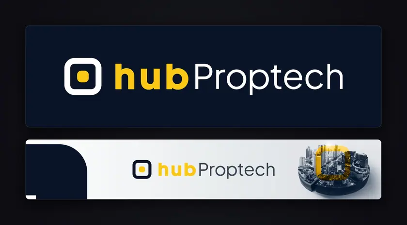 Hub Proptech: logotipo e identidad