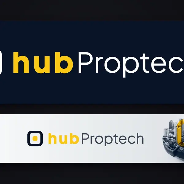 Hub Proptech: logo and identity