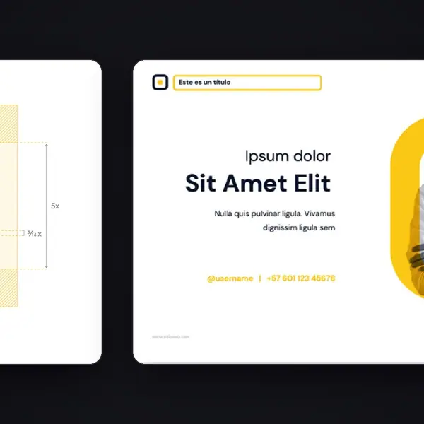 Hub Proptech: logo grid and templates