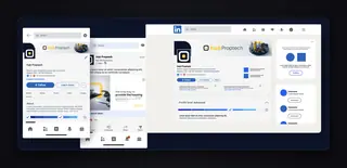 Hub Proptech: identidad aplicada en LinkedIn