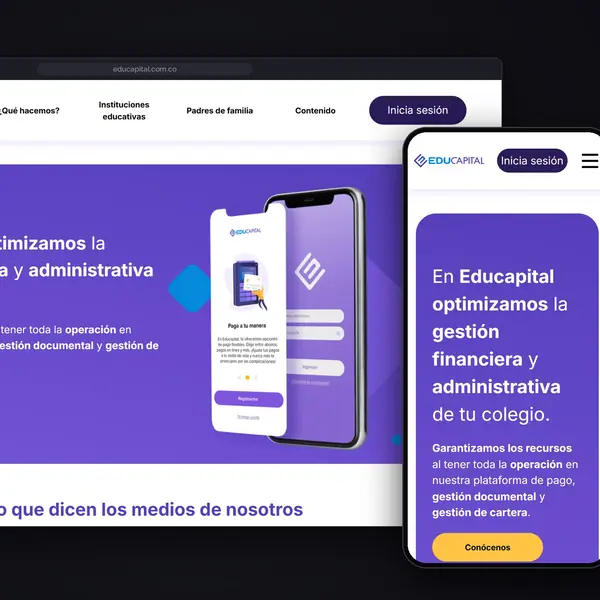 Educapital: plataforma de pagos para colegios