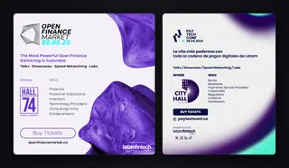 Open Finance Market y Paytech Conf: piezas de evento