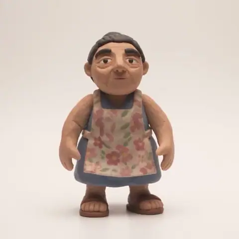 “Marta's roof”: AI stop motion