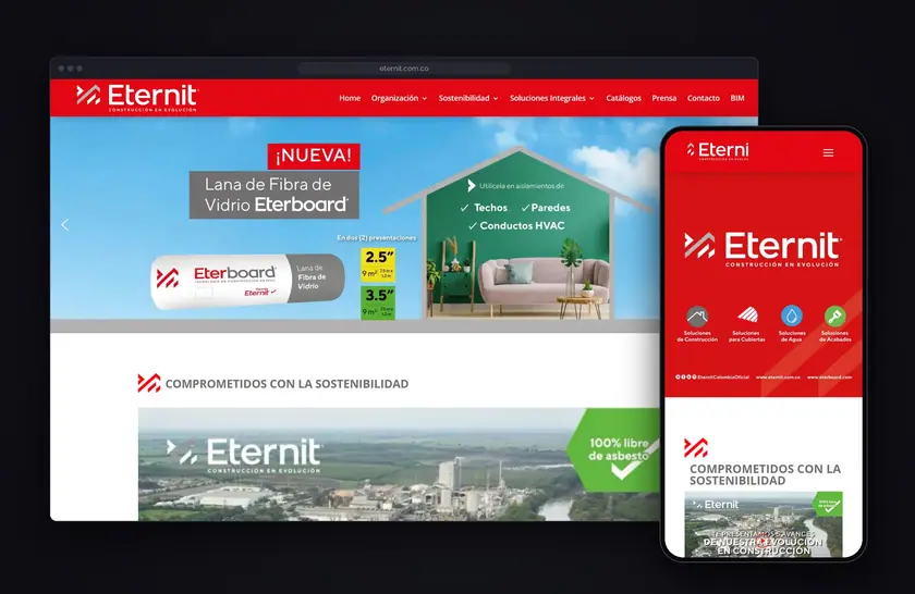 Eternit corporate website