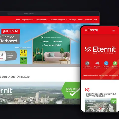 Eternit corporate website