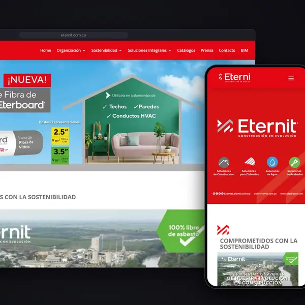Eternit corporate website