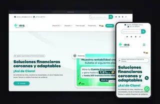 Sitio corporativo de IRIS