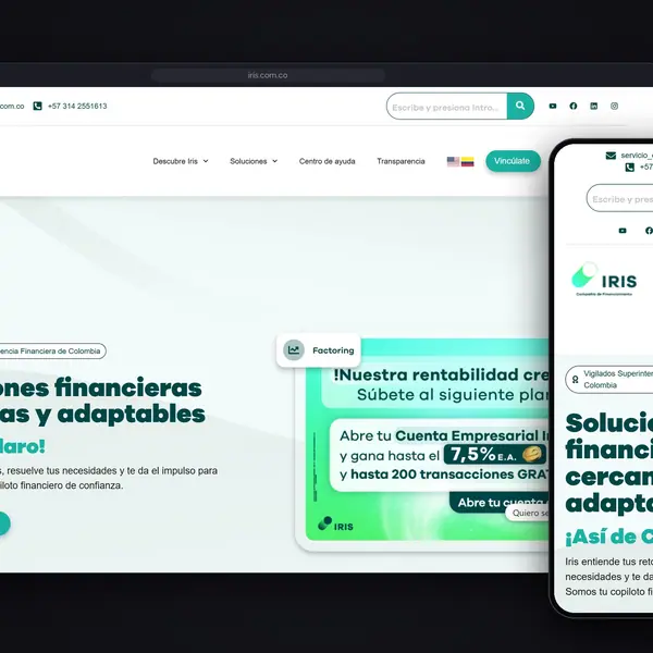 IRIS corporate website