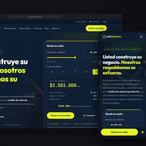 Starkapital website