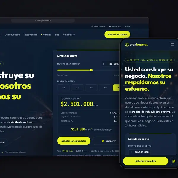 Starkapital website